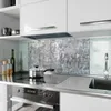 Küchenrückwand Spritzschutz Glas mit Motiv Abblätternde Produktbild-Vorschau 2