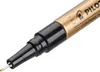 A close-up shot of the tip of a gold and black pen. Anteprima dell’immagine prodotto