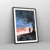 Gerahmtes Poster - Schwarzer Rahmen - Himmel Mond Liebhaber Produktbild-Vorschau 8