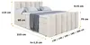 ALTDECOR Boxspringbett mit Fußteil, 2 Matratzen und Topper Produktbild-Vorschau 7