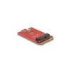 Delock 63909 DELOCK Adapter MiniPCIe > M.2 KeyE Slot Productafbeelding-voorbeeld 2