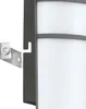 A close-up view of a wall-mounted light fixture, showing its mounting bracket and a portion of the light diffuser. Produktbild-Vorschau