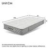 Matelas orthopédique en mousse froide 90x200 cm, 7 zones, Voir les images du produit 7