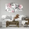 Bild auf Leinwand - Leinwandbild - Blumen Blätter Pflanze Produktbild-Vorschau 6