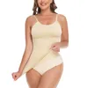 Figurformendes Damen Unterhemd aus Nylon mit Produktbild-Vorschau 2