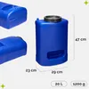 Garronda - Bidon à large goulot 20 L avec robinet, sans Voir les images du produit 2