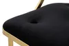 o Ferretti stołek Istanbul Ø 45x90 cm złoty czarny Podgląd zdjęcia produktu 8