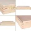 Creative Deco A4 Scatola di Legno con Coperchio | 34 x 25.3 Anteprima dell’immagine prodotto 3