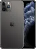 A close-up studio shot of the back of an iPhone 11 Pro. Produktbild-Vorschau