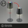 Briloner lampada da tavolo senza fili, touch, luce colorata Anteprima dell’immagine prodotto 11