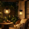 Solar Gartenlampe Hängelampe Kugel 2er Set Außenleuchte Produktbild-Vorschau 4