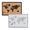 Zeller Pinbord "World", Kork, schwarz, 60 x 40 cm, 11571 Produktbild-Vorschau 4
