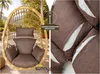 sunnypillow Hängesessel Kissen - Auflage für Rattan & Produktbild-Vorschau 4