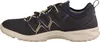 Side view of a blue and beige athletic shoe. Anteprima dell’immagine prodotto