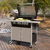 Royal Gourmet 4+1 Brenner Gasgrill Produktbild-Vorschau 2