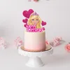 9 Stück Tortendeko Set, Prinzessin Cake Topper, Happy Produktbild-Vorschau 2