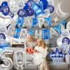 Dekoration zum 50. Geburtstag Set XXL-Ballons in Blau und Produktbild-Vorschau 5