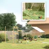 PawHut Hühnerstall Freilaufgehege aus Stahl, 3 x 6 x 1,95 m Produktbild-Vorschau 3