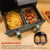 Backpapier für Heißluftfritteuse mit Doppelkammer,100 Produktbild-Vorschau 7