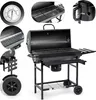 ACTIVA GRILL WĘGLOWY "BECZKA" (RUSZT ŻELIWNY) 71 x 35 cm - Podgląd zdjęcia produktu 1