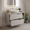 RODAN | Mobile Sotto Lavabo - Beige - 80 cm - Con piano Anteprima dell’immagine prodotto 3