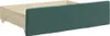 vidaXL Letto da giorno allungabile con cassetti verde scuro Anteprima dell’immagine prodotto 10