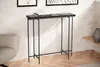 WOHNLING Stolik konsolowy, czarny, 90 x 29 x 85 cm, kredens Podgląd zdjęcia produktu 2