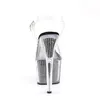 ADORE-708SRS Damen Sandale von Pleaser, Transparent Schwarz Produktbild-Vorschau 4