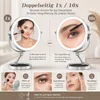 LED Schminkspiegel 9 Zoll, Kosmetikspiegel mit Beleuchtung Produktbild-Vorschau 7