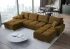 BroMARKT Ecksofa NUBES Schlaffunktion Bettkasten U-Form Produktbild-Vorschau 1