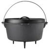 TAINO Dutch Oven 8L Gusseisen Ø 30cm Feuertopf Deckelheber Produktbild-Vorschau 4