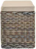 KRINES HOME Rattan Wäschekorb Wäschetruhe Sitz gepolstert Produktbild-Vorschau 4