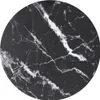 vidaXL Piano del tavolo nero Ø40x0,8 cm in vetro temperato Anteprima dell’immagine prodotto 5