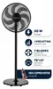 Opviq, stojací ventilátor Kumtel KTF-760, čierna farba, Náhľad obrázku produktu 1