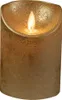 Anna's Collection Stumpfe Led-Kerze - gold - H12,5 x T7,5 Produktbild-Vorschau 17