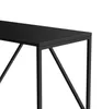 Scrivania moderna L120 cm in metallo nero - Oviala Daisy Anteprima dell’immagine prodotto 5