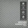 HOMCOM Sofa 2 Sitzer klein Couch mit Armlehne, Stauraum für Produktbild-Vorschau 5