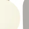 APPLIQUE SNOWBALL 2-flammig, chrom mit opal GLASS SHADES Voir les images du produit 3