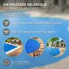 ECD Germany Pool Solarfolie rechteckig 260x160 cm Blau Pool Produktbild-Vorschau 6