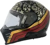 Simpson Venom Tattoo Integralhelm Schwarz M Schwarz M Produktbild-Vorschau 1