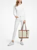 Michael Kors Jet Set Travel Large Zip Tote Vanilla Braun MK Produktbild-Vorschau 6