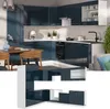 Cuisine d'angle Vicco Fame-Line bleu foncé brillant/blanc Voir les images du produit 3