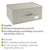 WENKO Aufbewahrungs Box Korb faltbar Stapel Kiste Ordnung Produktbild-Vorschau 3