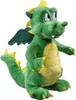 Heunec Drachen stehend grün, Kuscheltier, Plüschtier, Anteprima dell’immagine prodotto 1