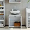 Szafka pod umywalkę Vicco Ruben Biały 60 x 62.5 cm, Model Podgląd zdjęcia produktu 5