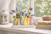 Handgefertigte Dänische kleine Keramik Deko Blumenvasen Set Produktbild-Vorschau 3