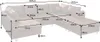 Moderne XXL Wohnlandschaft KENT 305cm braun Sofa mit Produktbild-Vorschau 11