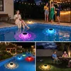 LED Solar Poolbeleuchtung 15cm, RGB Schwimmende Poolleuchte Produktbild-Vorschau 4