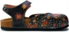 Damenschuhe Calceo Klassische Sandalen mit Blumen CAL1610 Produktbild-Vorschau 5