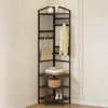 VEVOR Eckgarderobe (181 cm Hoch) mit Haken, Ablagefläche & Produktbild-Vorschau 1